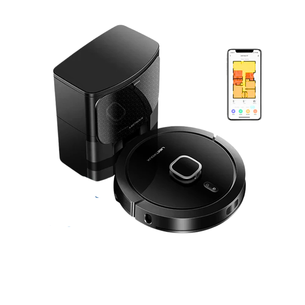 Aspirateur Robot Laveur avec Station Automatique et Boost Tapis 6500Pa
