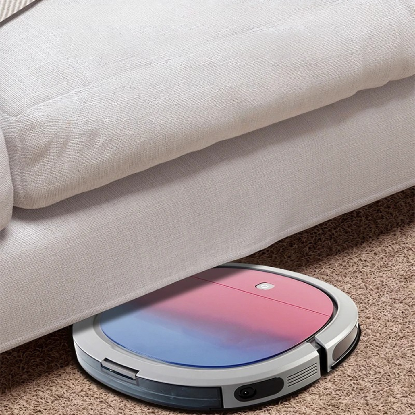 Aspirateur Robot Connecté avec Station Intelligente et Contrôle Wi-Fi