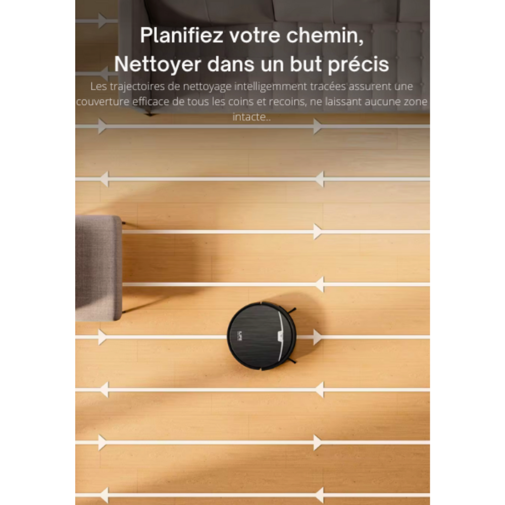 Aspirateur Robot Poils Animaux avec Station Auto-Vidange et Alexa